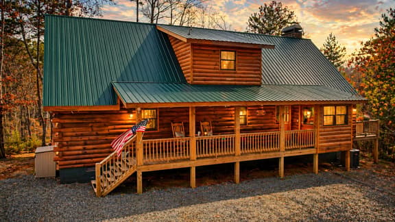 Rustic Cabin | Fire-Pit | Indoor Heated Pool | Hot Tub | Gym - Image 1